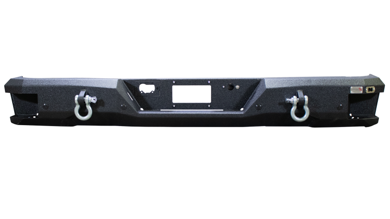 GMC Sierra 1500 Rear Bumper - Fishbone Offroad - Fishbone Offroad, Powder Coated - Black - `07-`13 GMC Sierra 1500 Rear Bumper - Fishbone Offroad - Fishbone Offroad, Powder Coated - Black - `07-`13